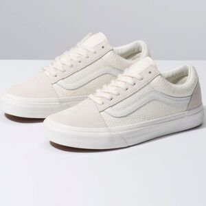 Vans Woven Check Old Skool Marshmallow Women’s Sneakers